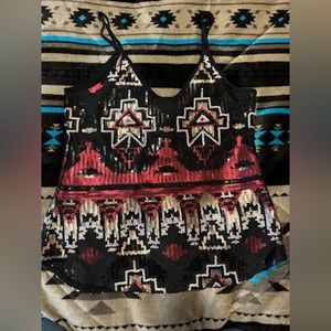 Shyanne sequined tank top